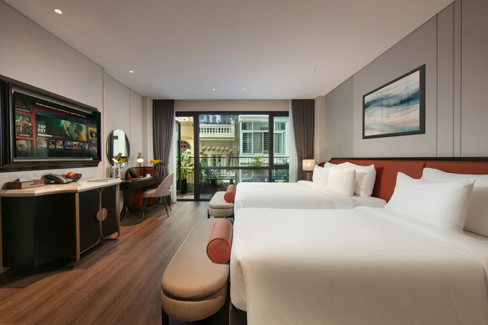 Le Premier Hotel & Rooftop Bar Hanoi Eksteriør billede
